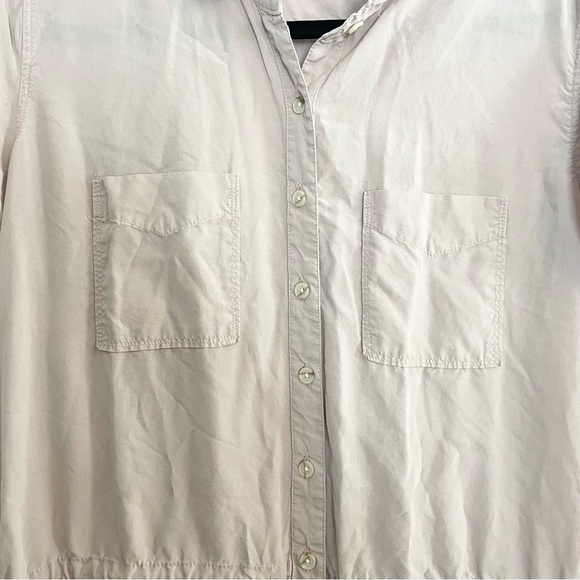 Thread & Supply‎ Womens XL Shirt Dress Powder Pink Beachy Comfy Summer - Picture 4 of 10